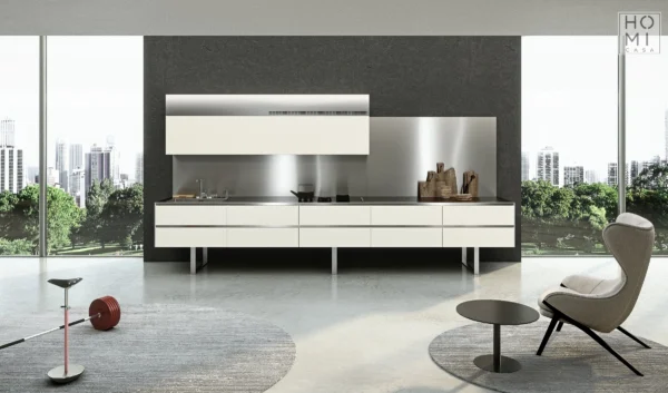 Sipario di ARAN cucine Modulo LAB13 Designed by MAKIO HASUIKE