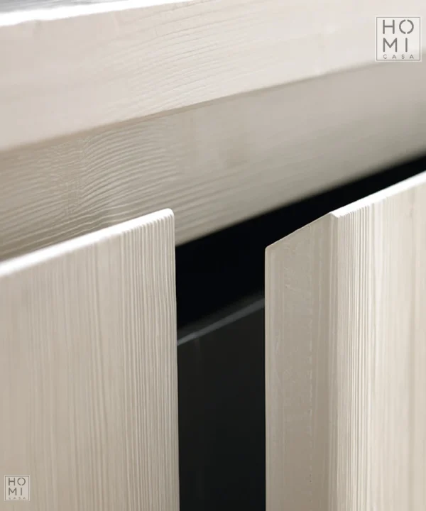 Atelier Cucina Isola in legno di abete spazzolato laccato - immagine 6