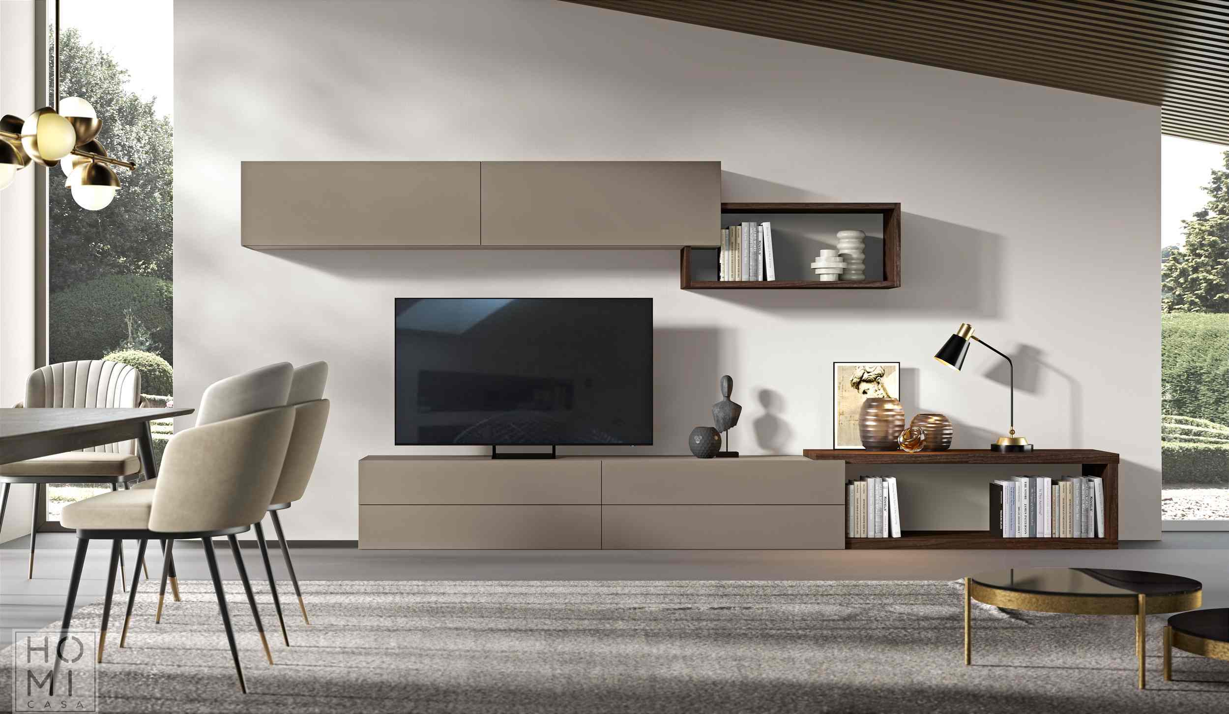 Cucina moderna per seconda casa o appartamento in affitto di metri 3.60 diversi colori e materiali - immagine 4