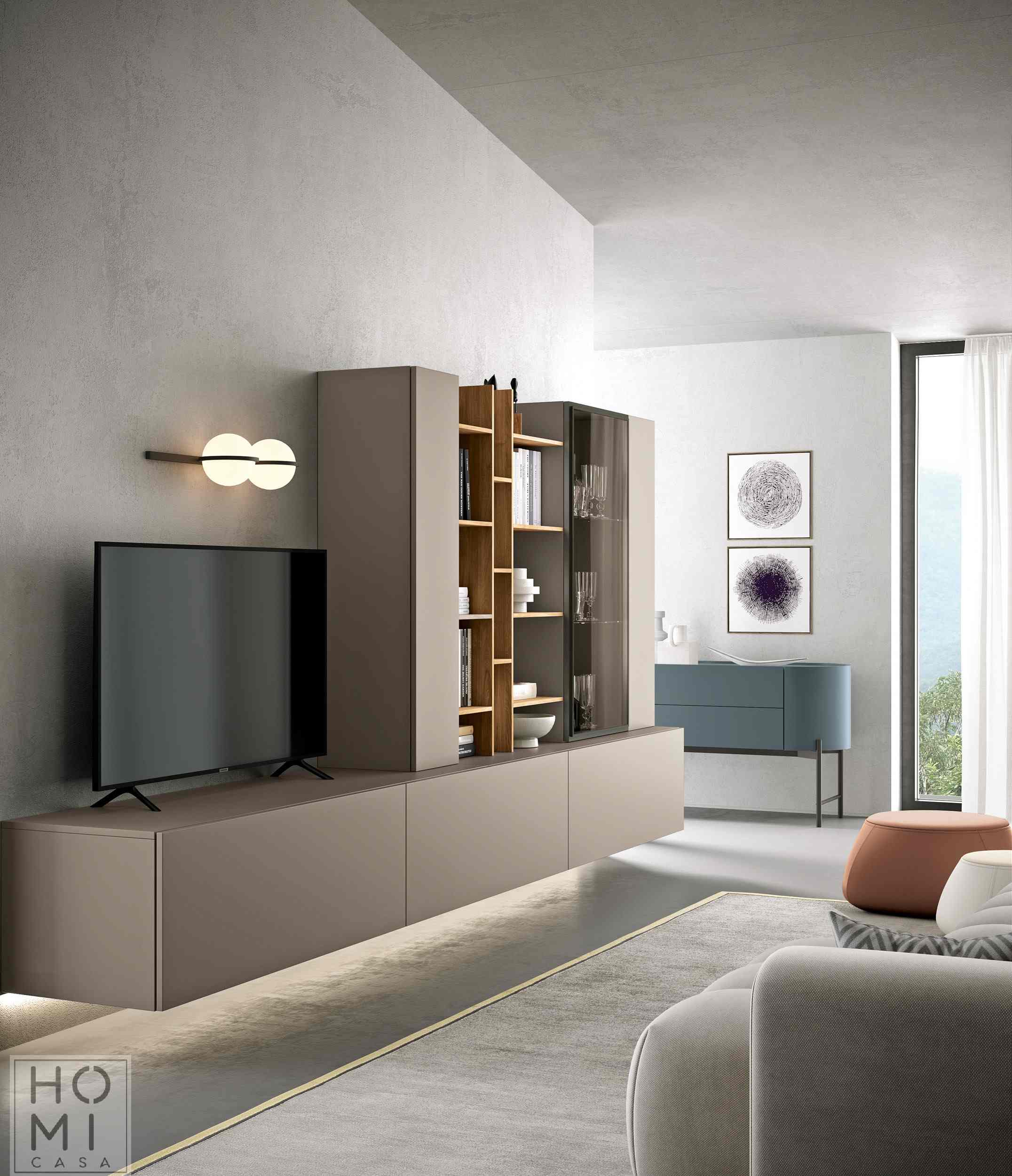 Cucina moderna per seconda casa o appartamento in affitto di metri 3.60 diversi colori e materiali - immagine 3